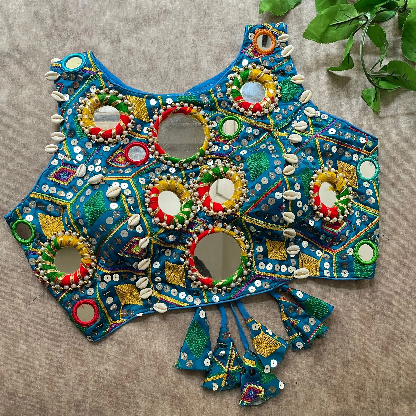 Traditional Kodi Work Blouse for Navratri