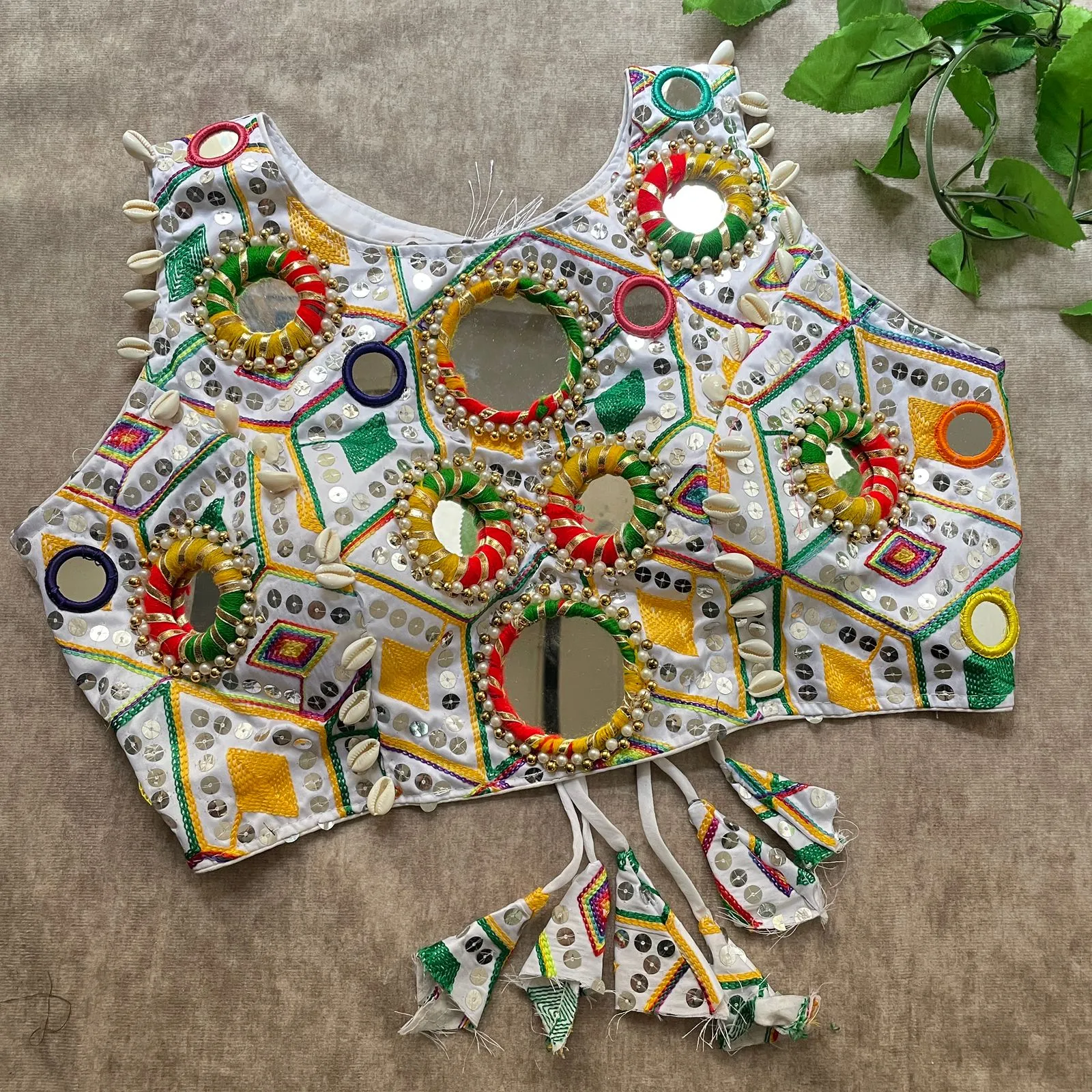 Traditional Kodi Work Blouse for Navratri
