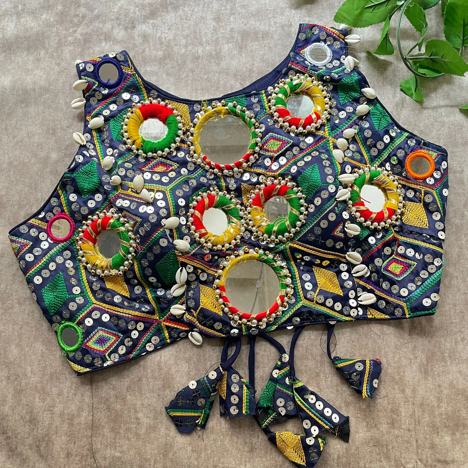 Traditional Kodi Work Blouse for Navratri