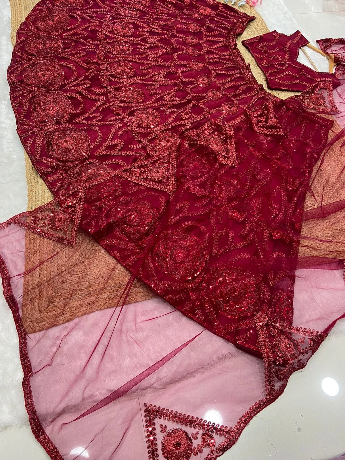 Wedding Sepcial Red Lehenga Choli
