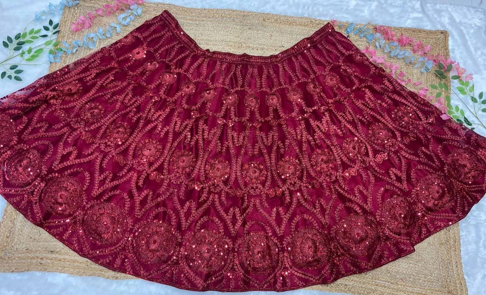 Wedding Sepcial Red Lehenga Choli