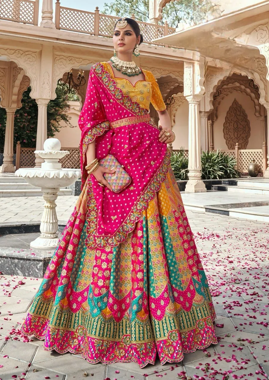 Wedding Special Banarasi Silk Lehenga Choli