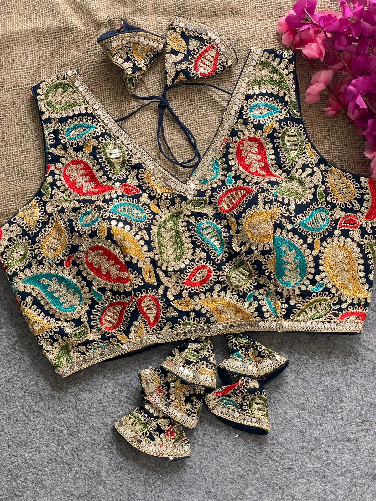 Wedding Special Kashmiri Work Blouse