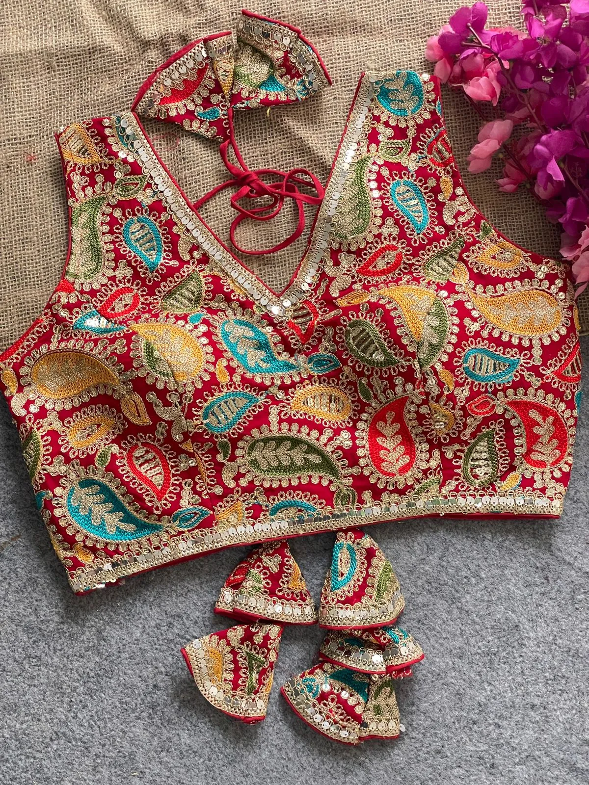 Wedding Special Kashmiri Work Blouse