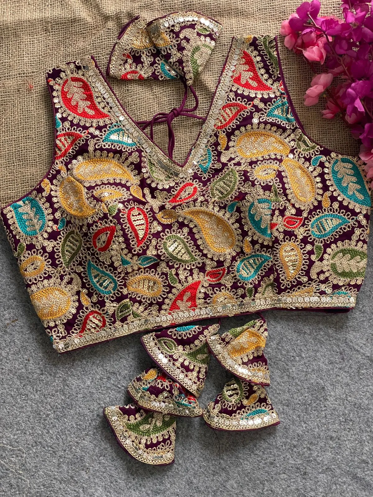 Wedding Special Kashmiri Work Blouse