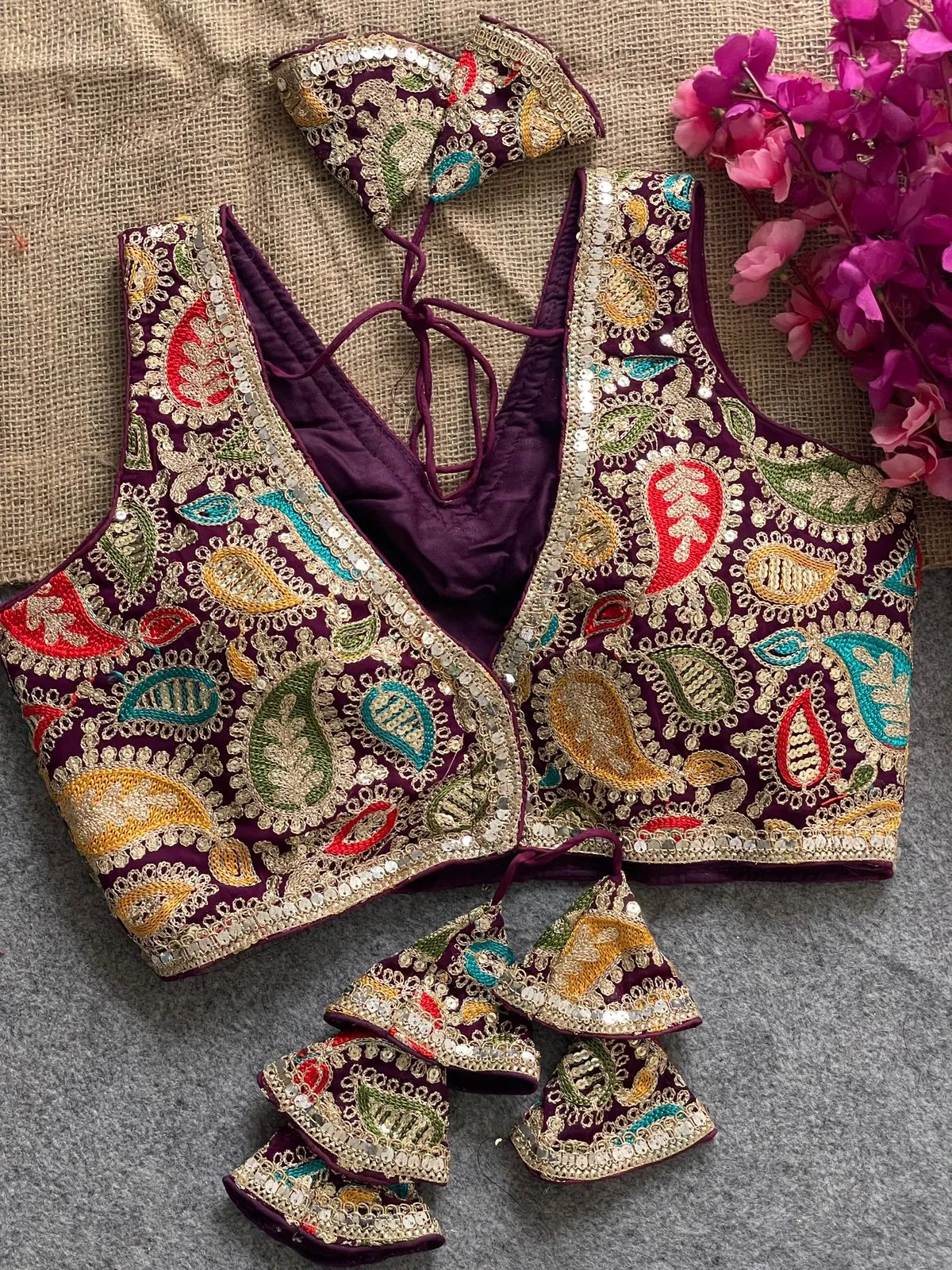 Wedding Special Kashmiri Work Blouse