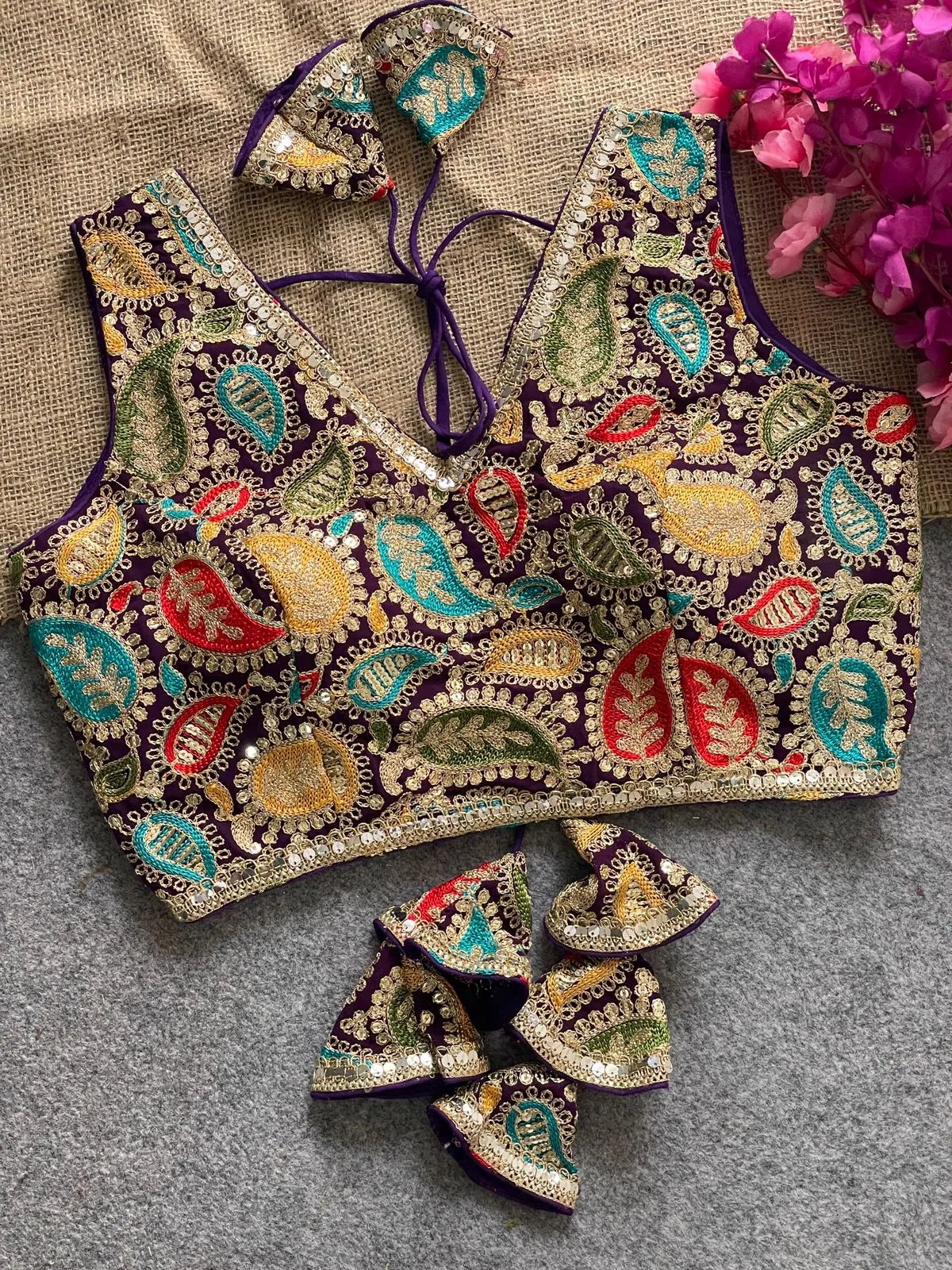 Wedding Special Kashmiri Work Blouse