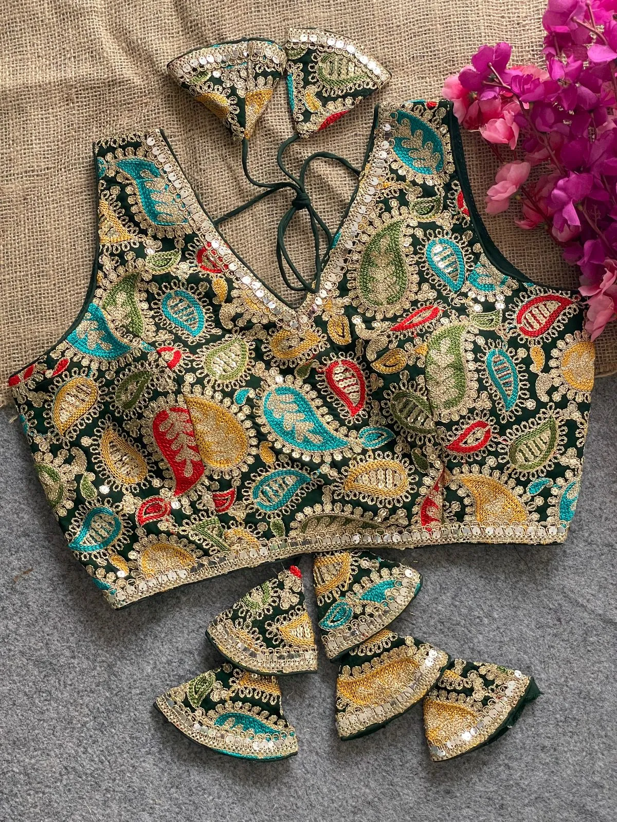 Wedding Special Kashmiri Work Blouse