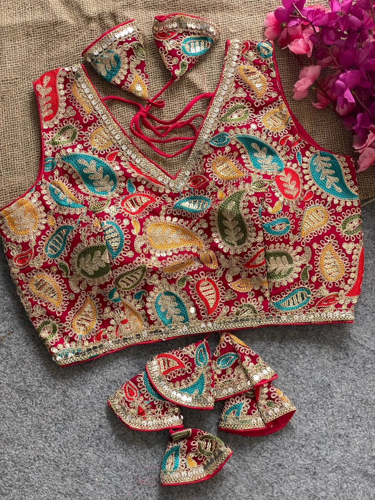 Wedding Special Kashmiri Work Blouse