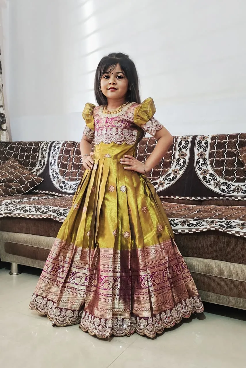 Wedding Special Kids Wear Gown