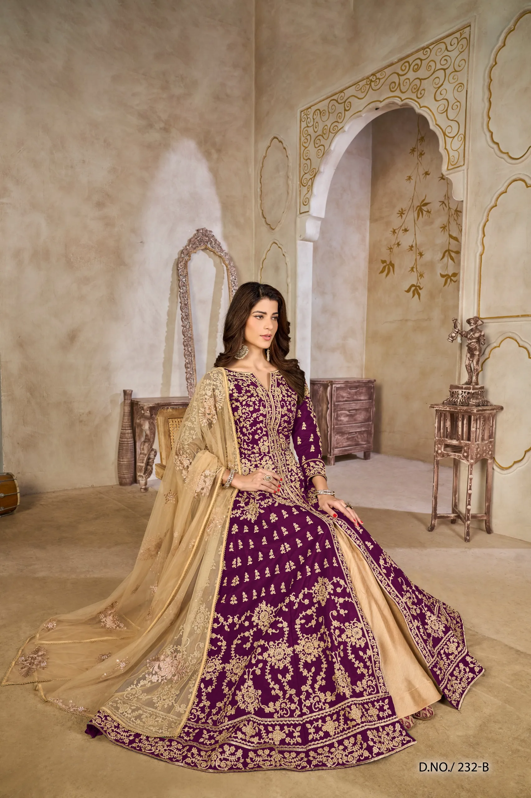 Wedding Special Slit Cut Anarkali Suit