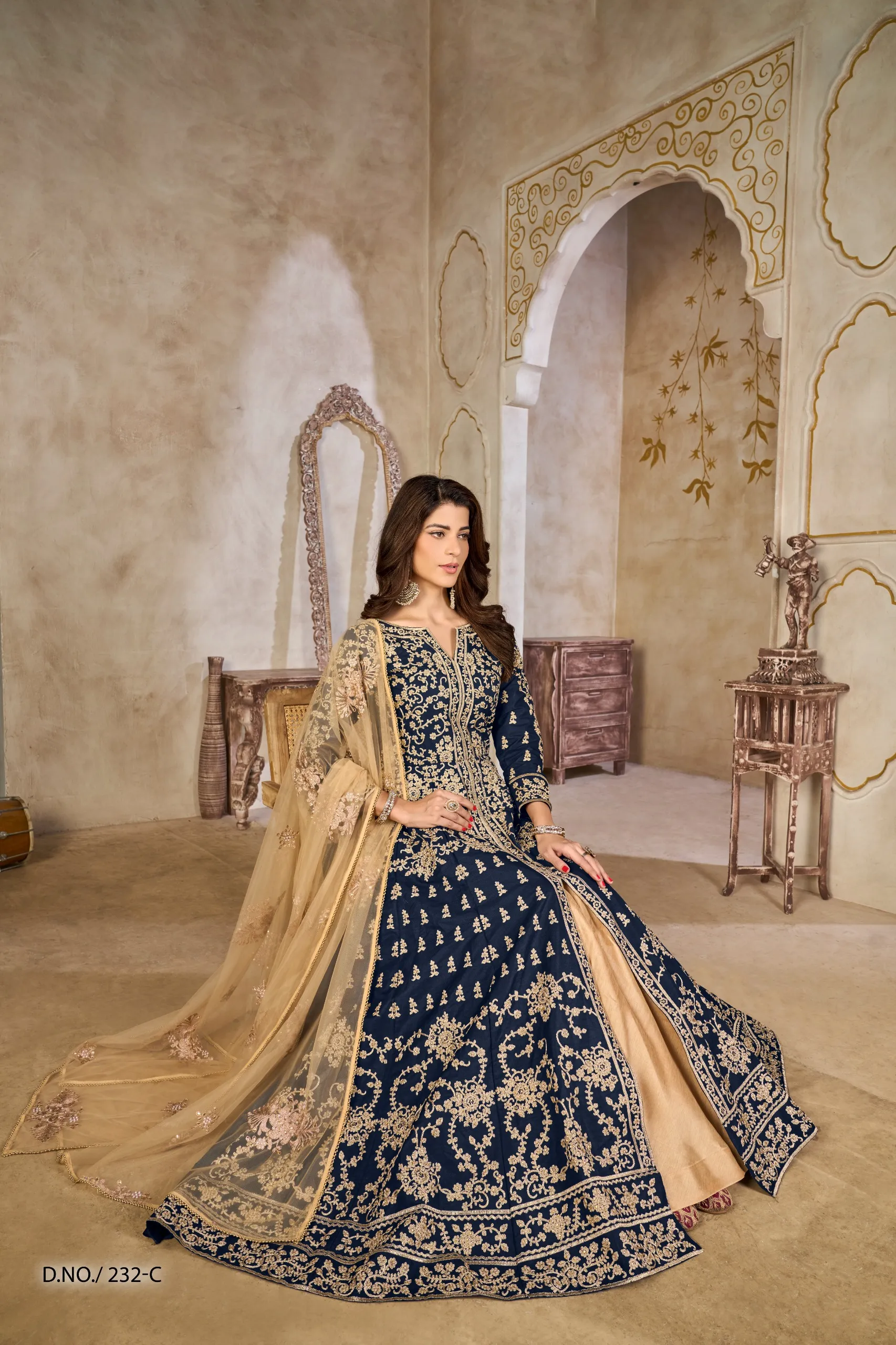 Wedding Special Slit Cut Anarkali Suit
