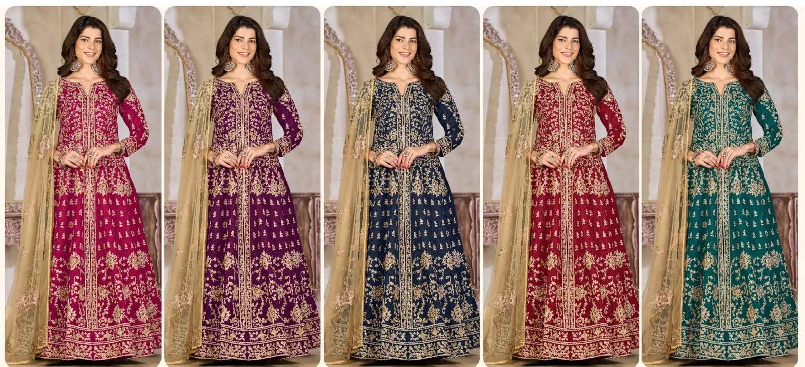 Wedding Special Slit Cut Anarkali Suit