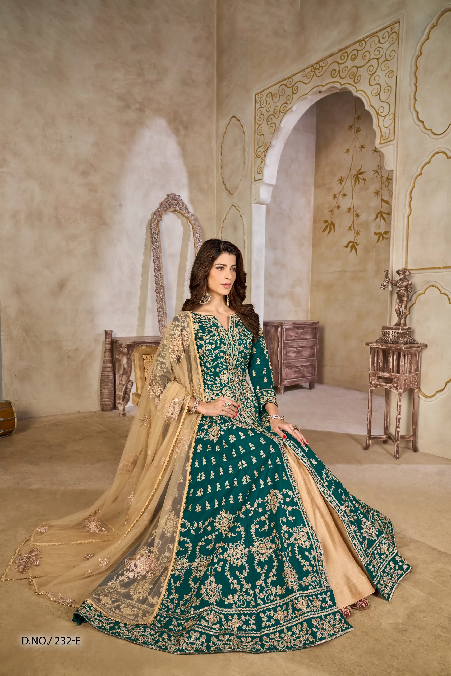Wedding Special Slit Cut Anarkali Suit
