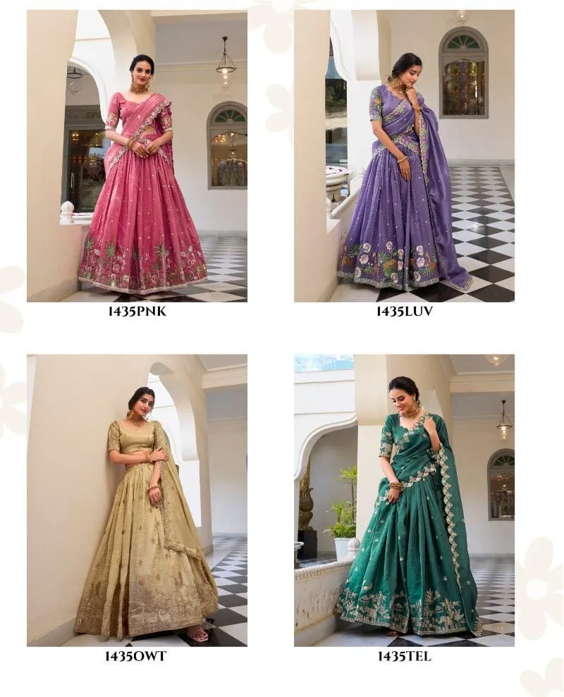 Wedding Wear Designer Silk Lehenga Choli 2025