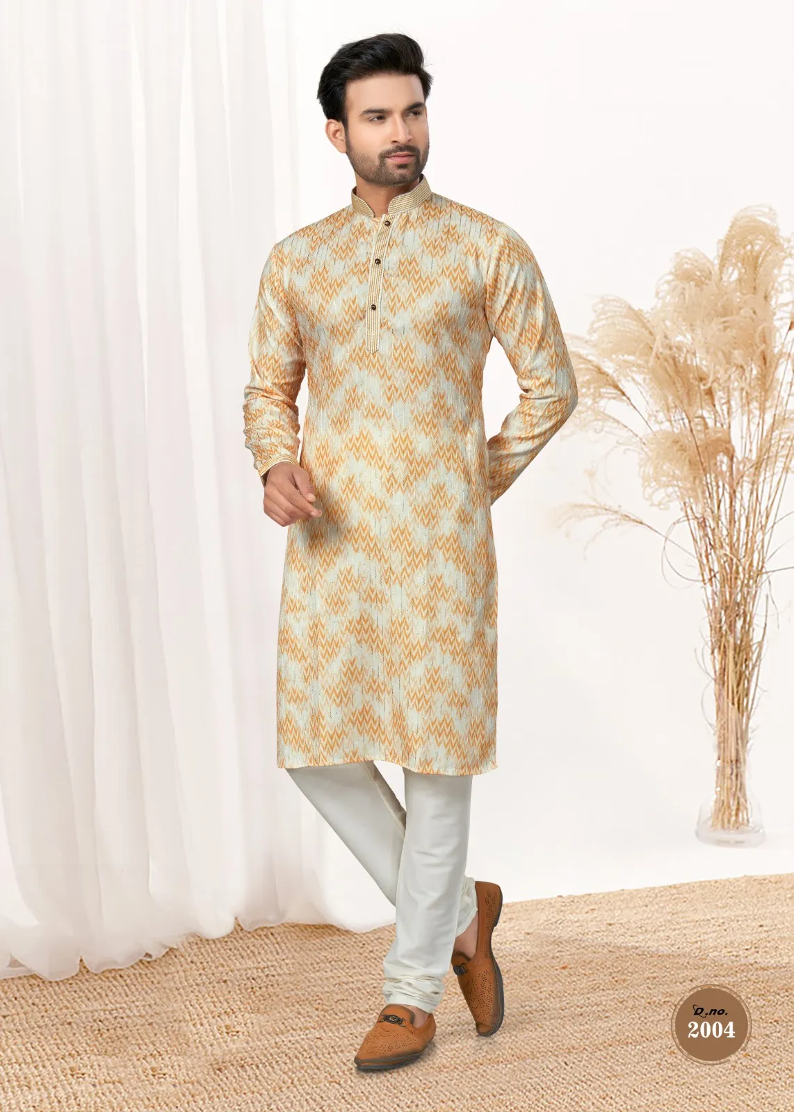 Wedding Wear Mens kurta with Pajama