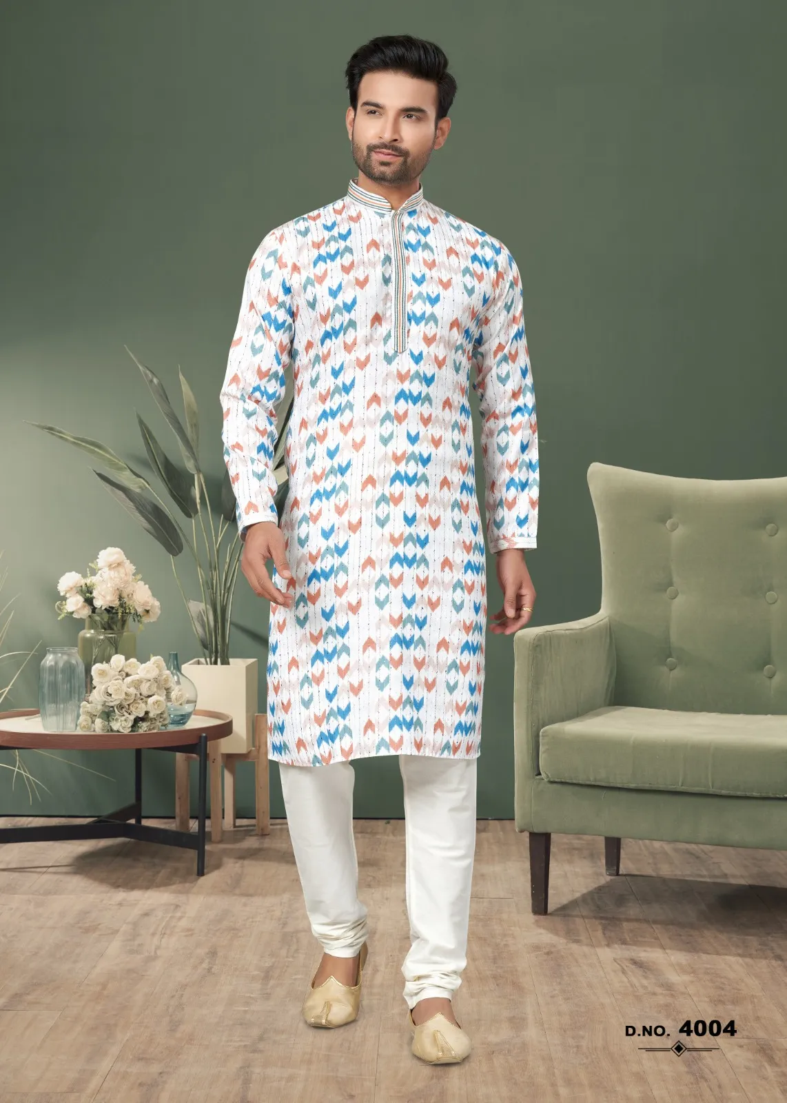 Wedding Wear Mens kurta with Pajama