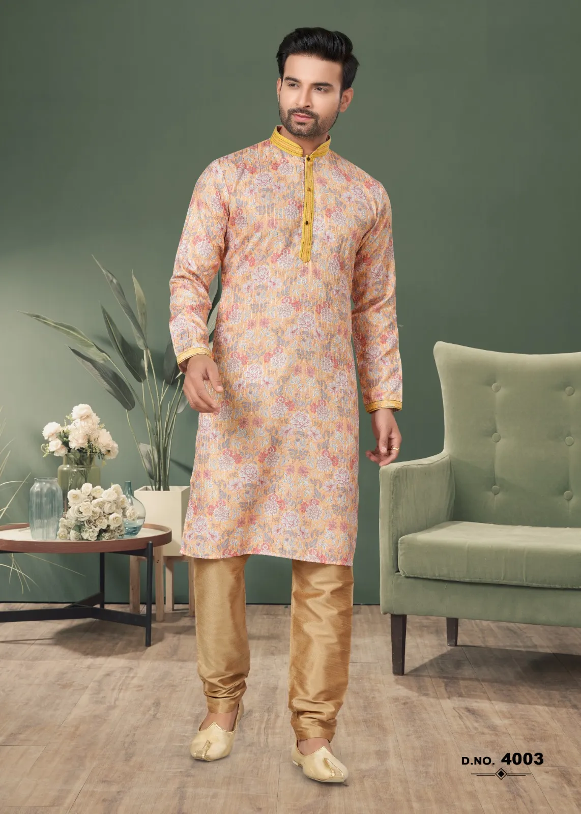 Wedding Wear Mens kurta with Pajama