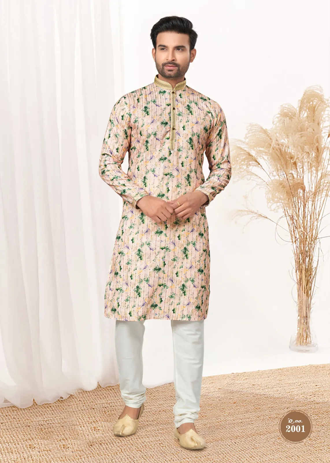 Wedding Wear Mens kurta with Pajama