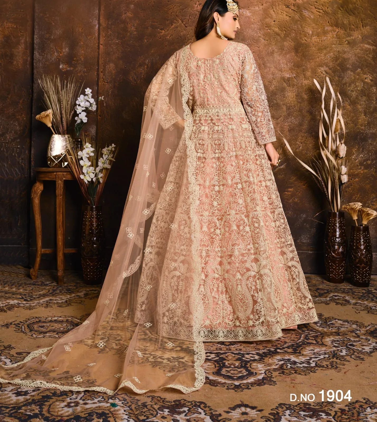 Wedding Wear Net Anarkali suit