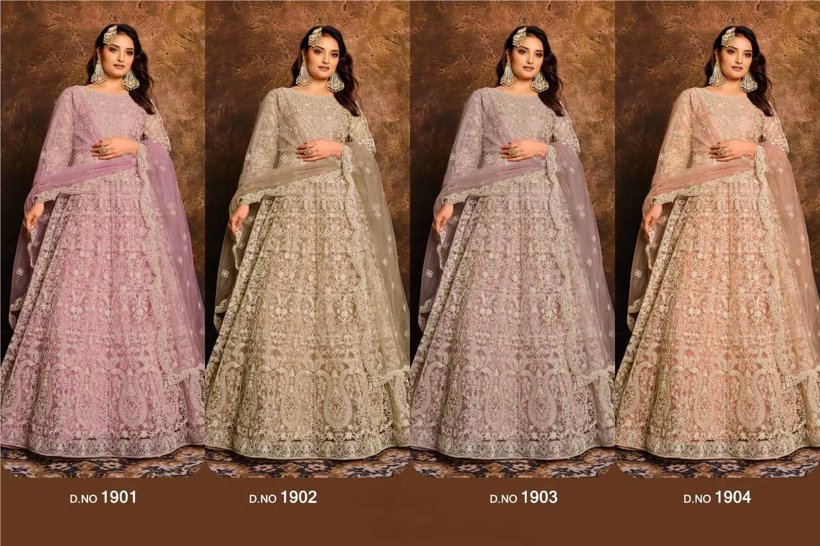 Wedding Wear Net Anarkali suit