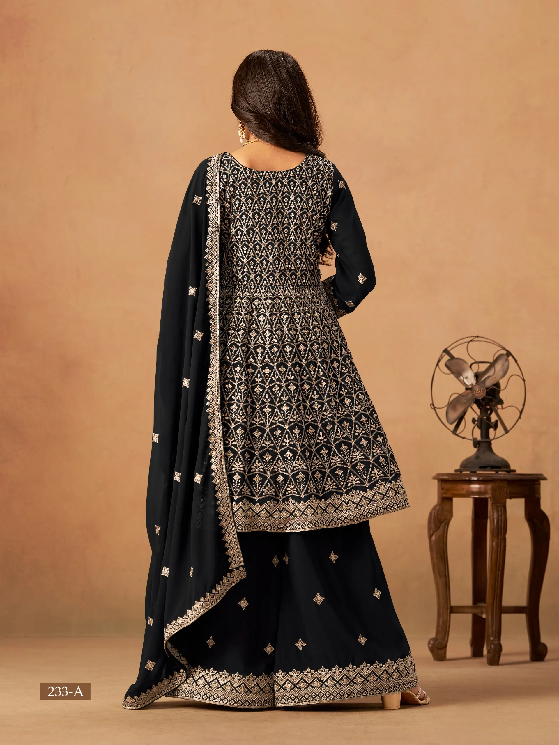 Wedding Wear Premium Plazzo Suit Set