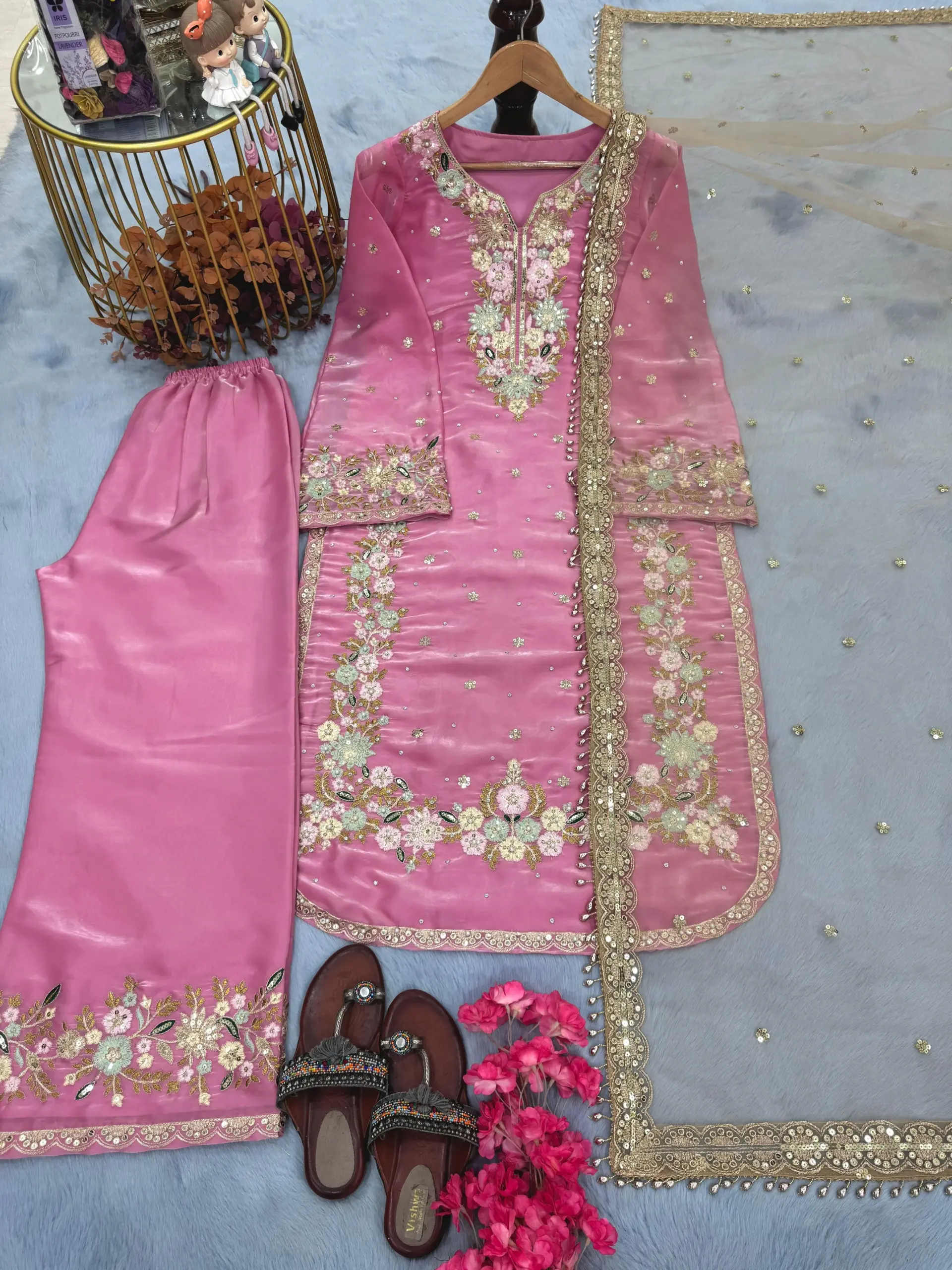 Big Size Pakistani Salwar Suit Stitched