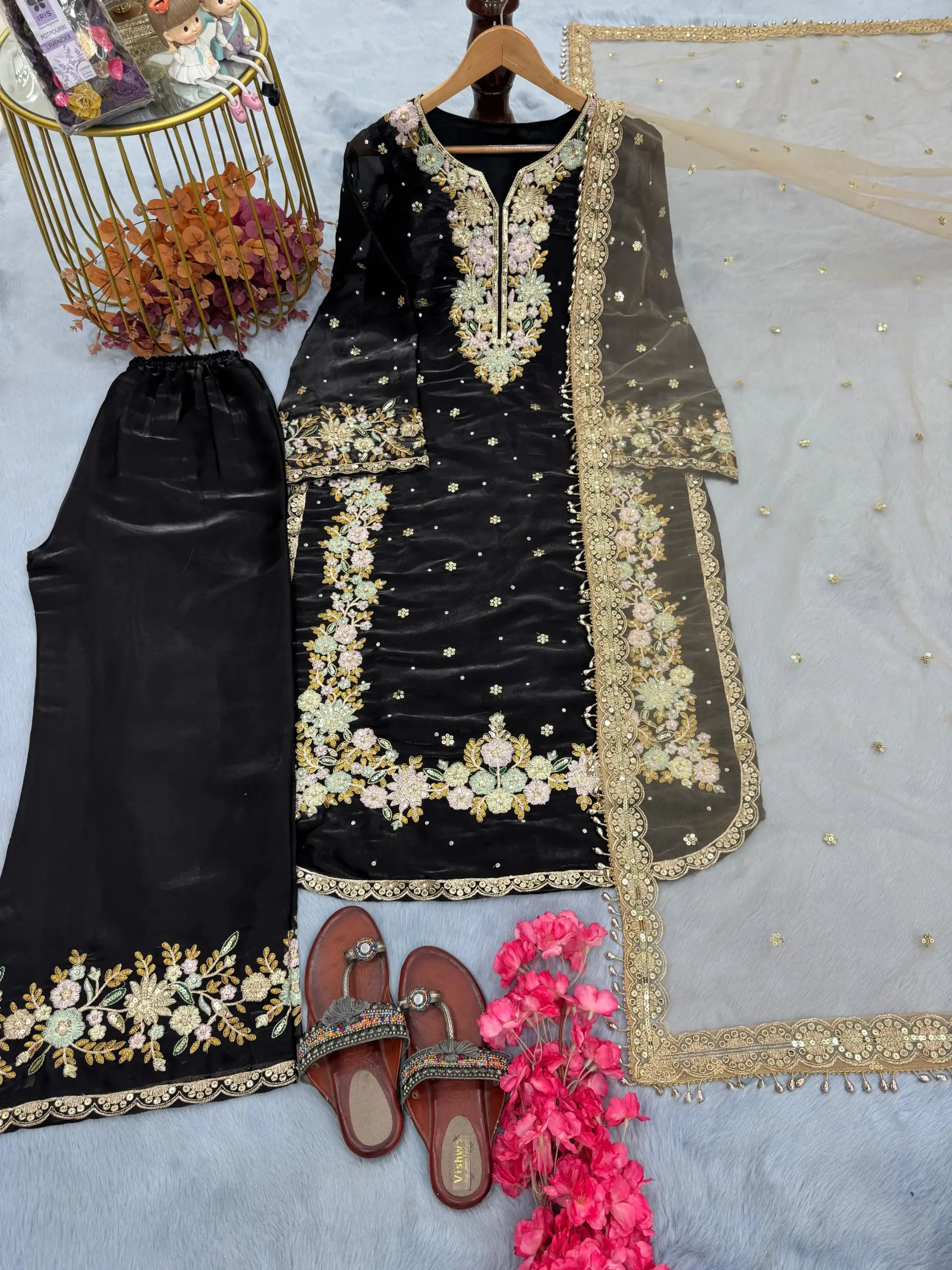 Big Size Pakistani Salwar Suit Stitched
