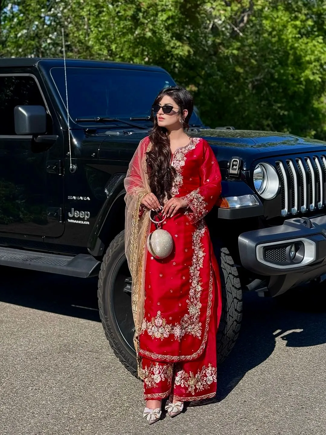 Big Size Pakistani Salwar Suit Stitched