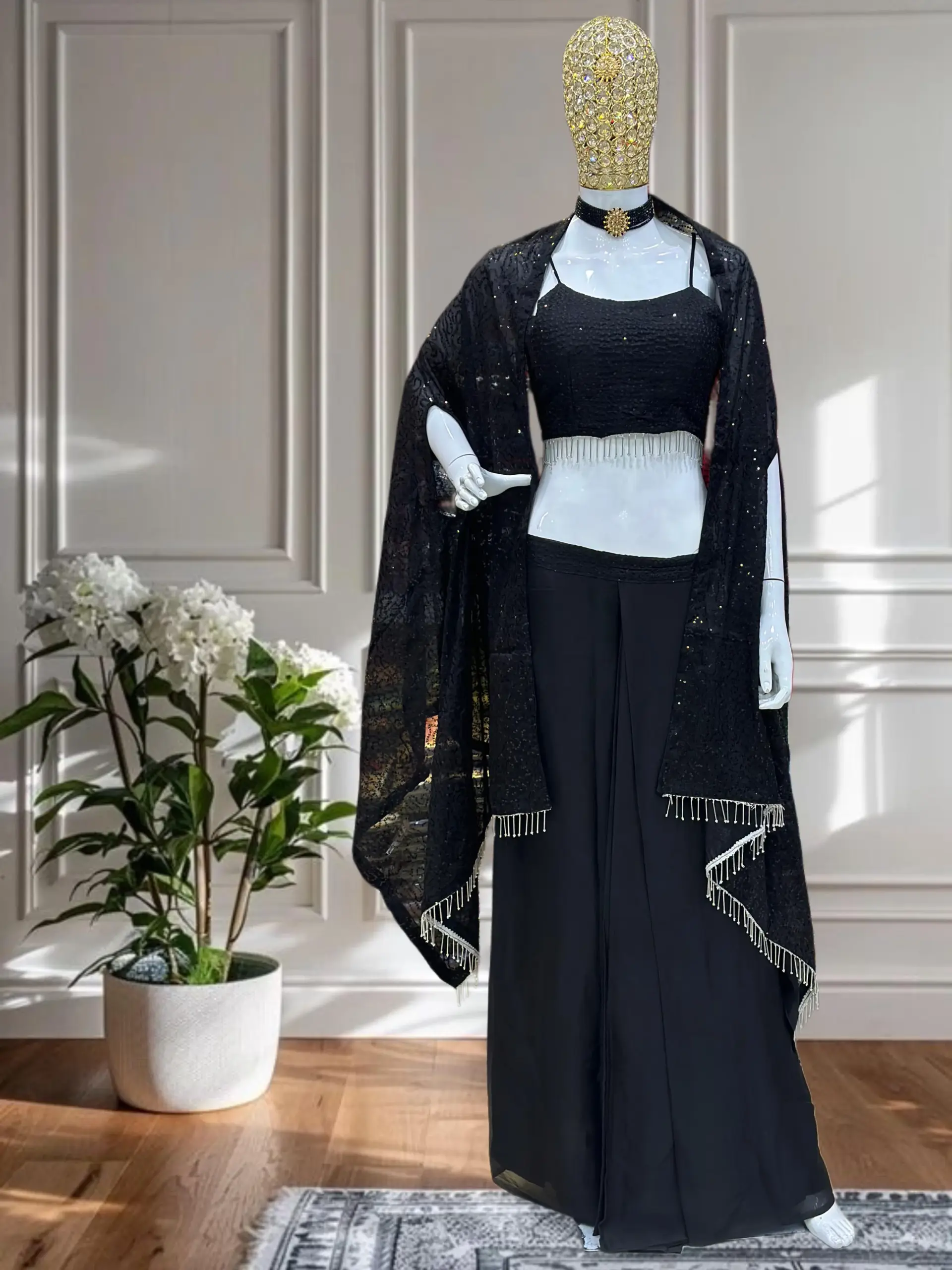 Bollywood Inspired Indo Western With Shrug
