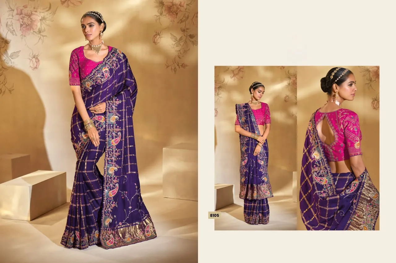 Bridal Saree Design 2025