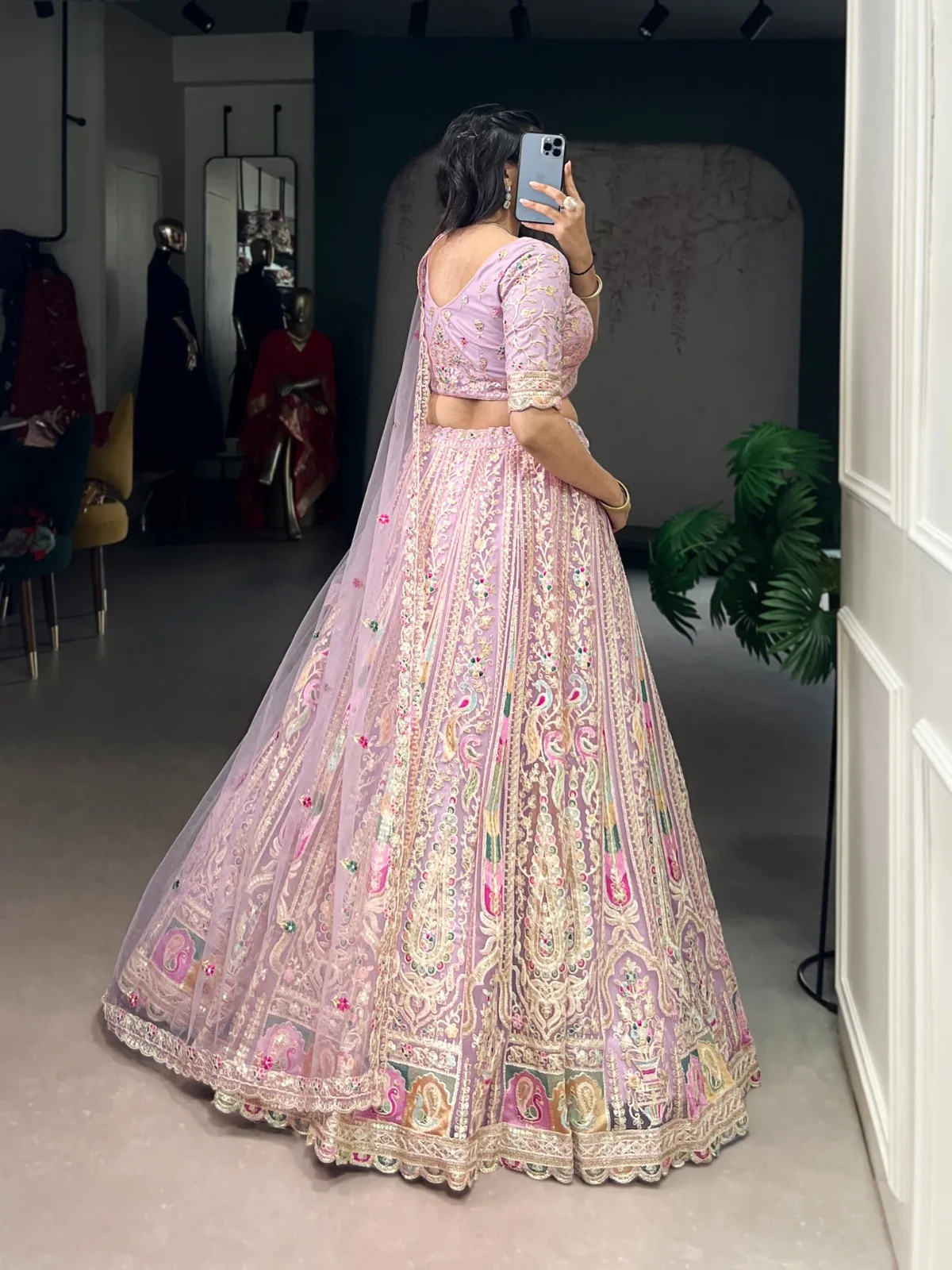Bridesmaid Pastel Color Lehenga Choli