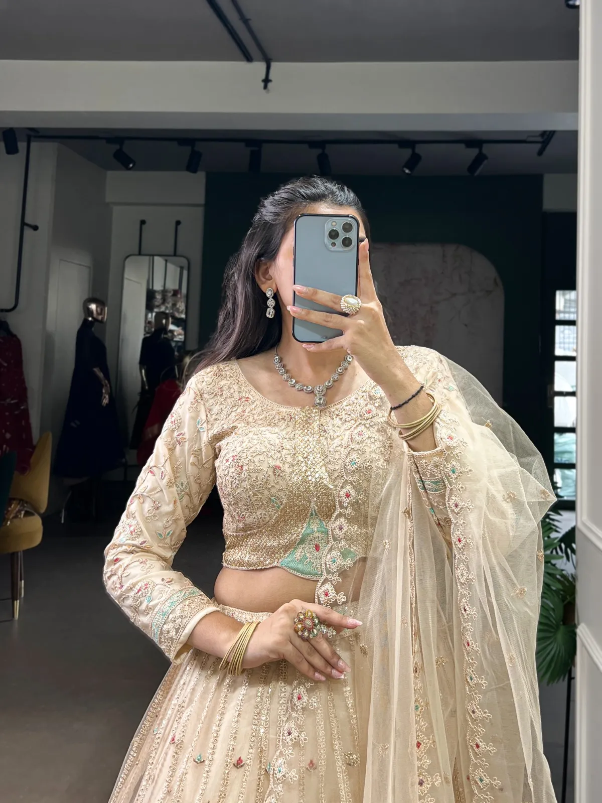 Bridesmaid Pastel Color Lehenga Choli