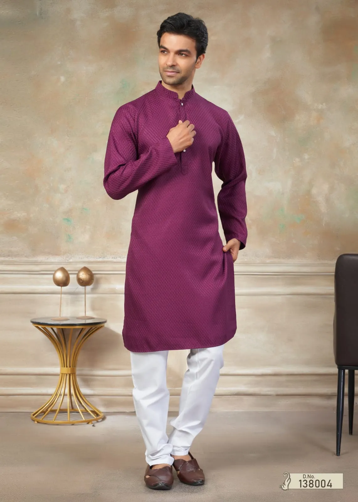 Buy Plain Mens Wear Kurta