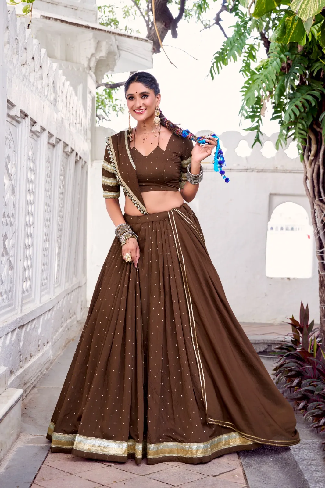 Festive Wear Readymade Lehenga Blouse Design
