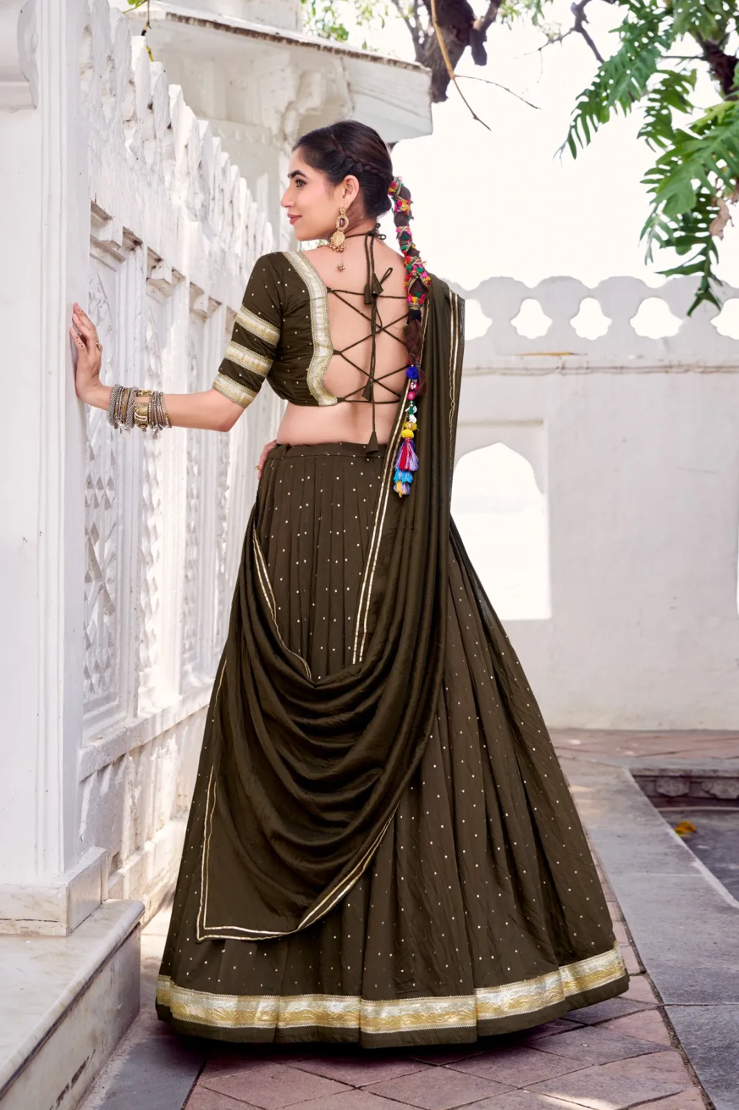 Festive Wear Readymade Lehenga Blouse Design