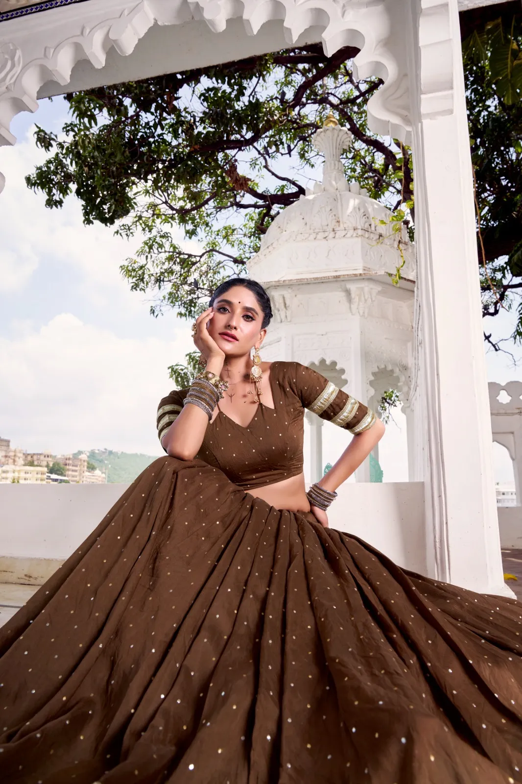 Festive Wear Readymade Lehenga Blouse Design
