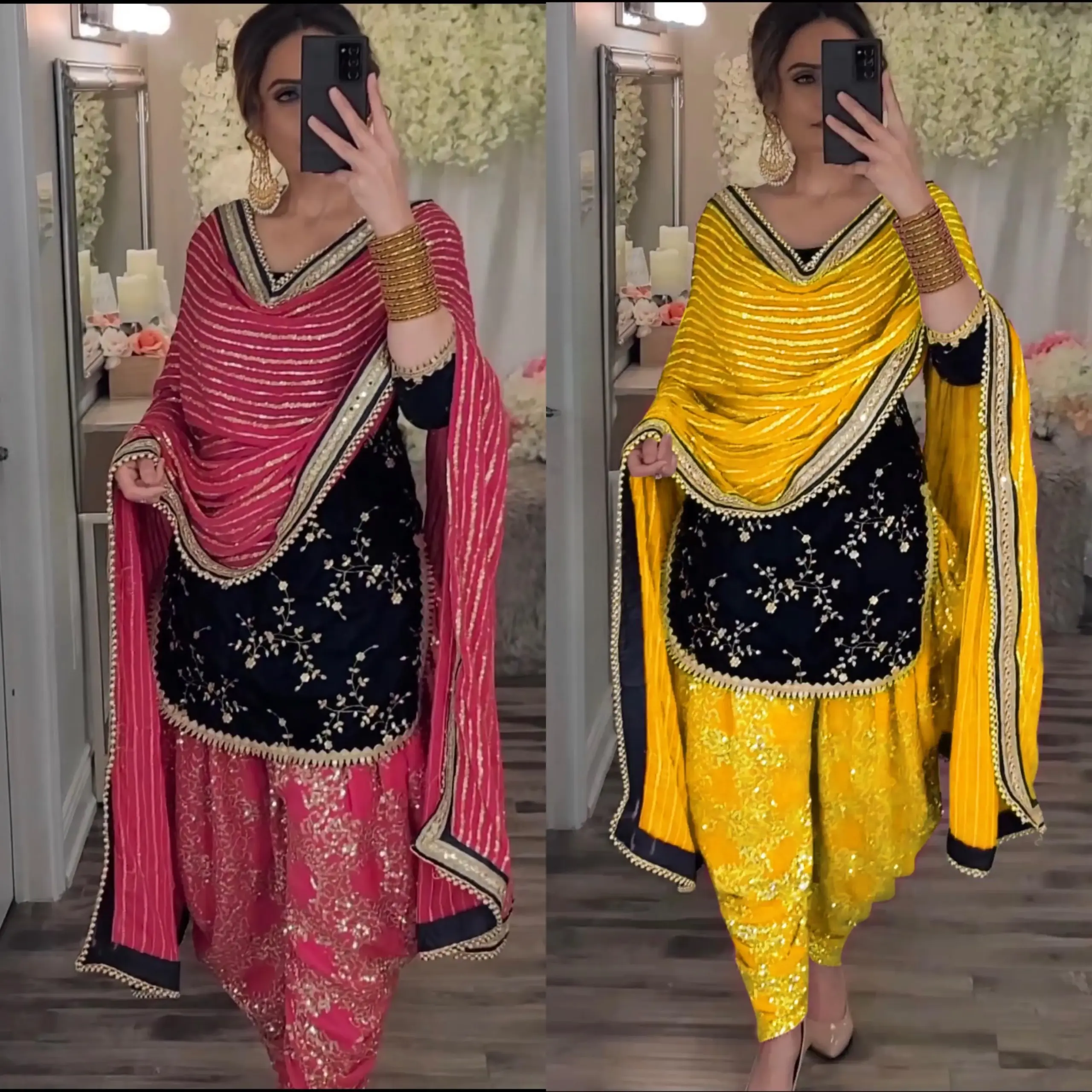 Heavy Embroidery Patiala Salwar Suit