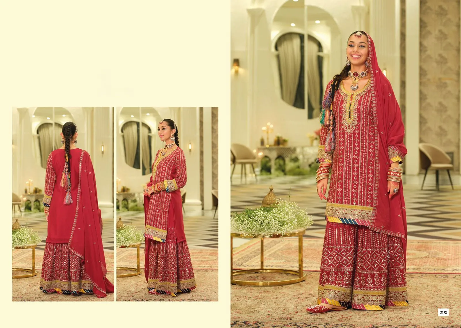 Indian Wedding Sharara Salwar Suit