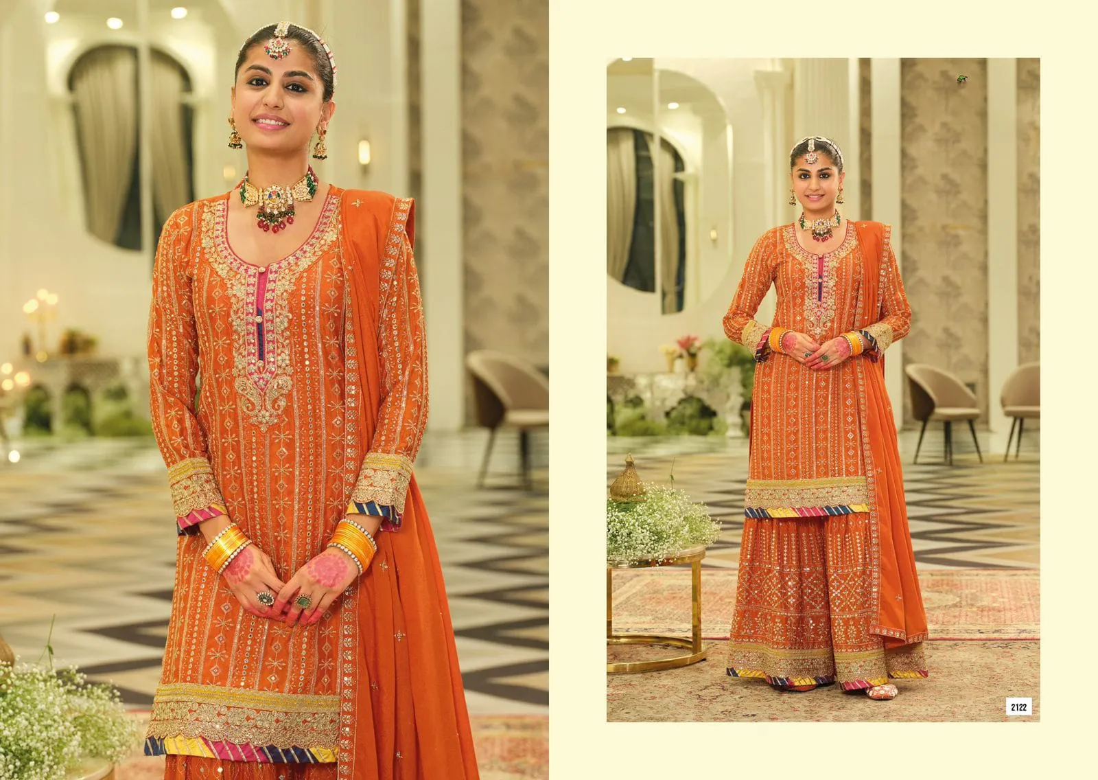 Indian Wedding Sharara Salwar Suit