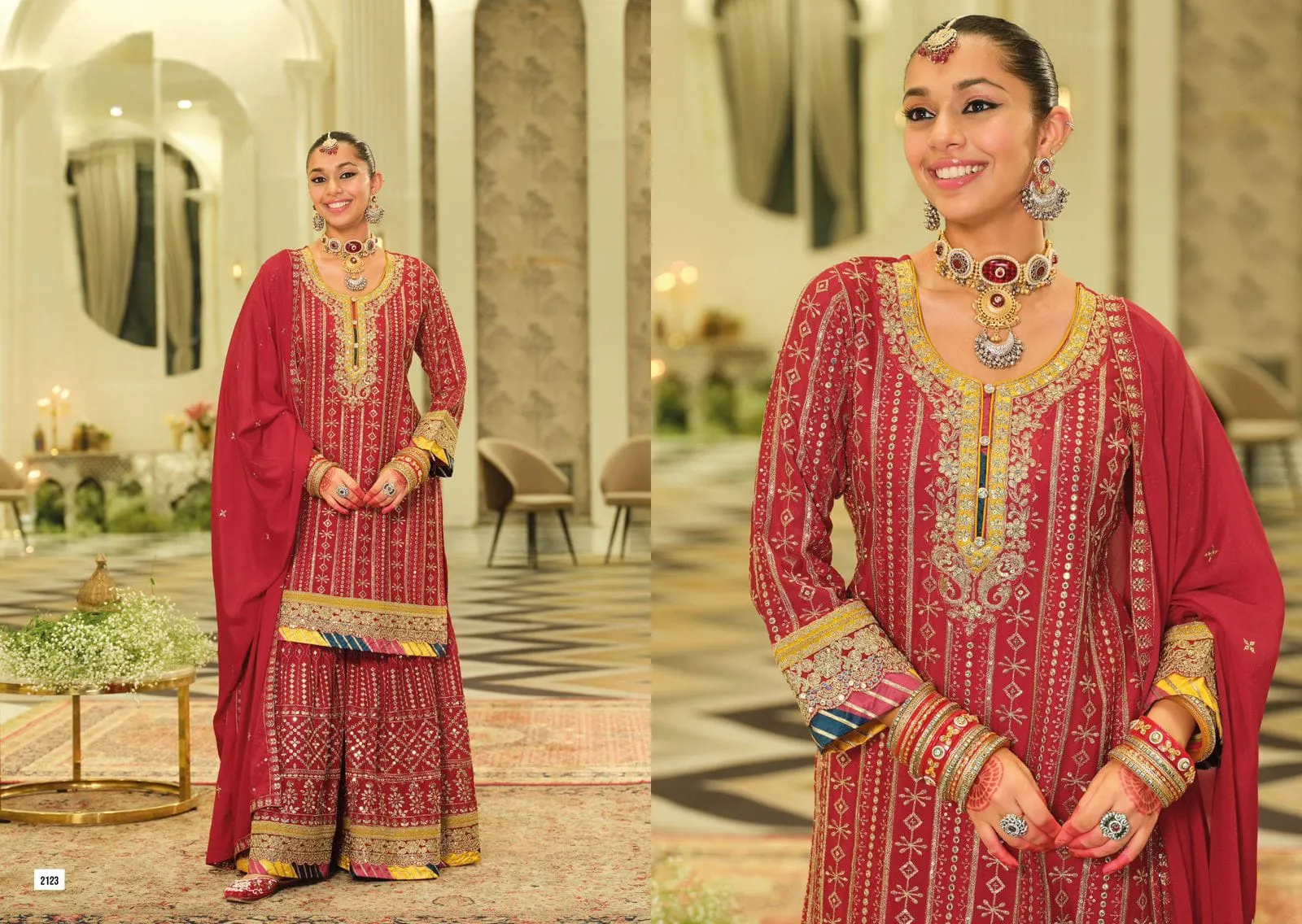 Indian Wedding Sharara Salwar Suit