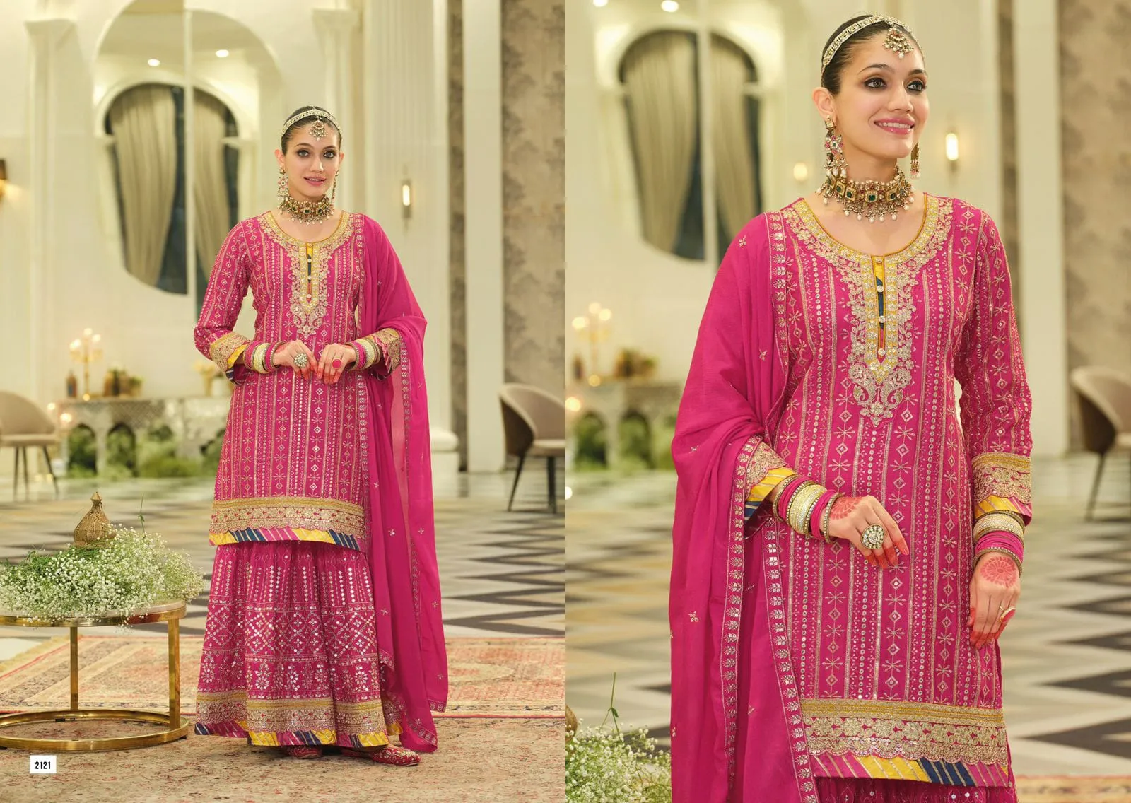 Indian Wedding Sharara Salwar Suit