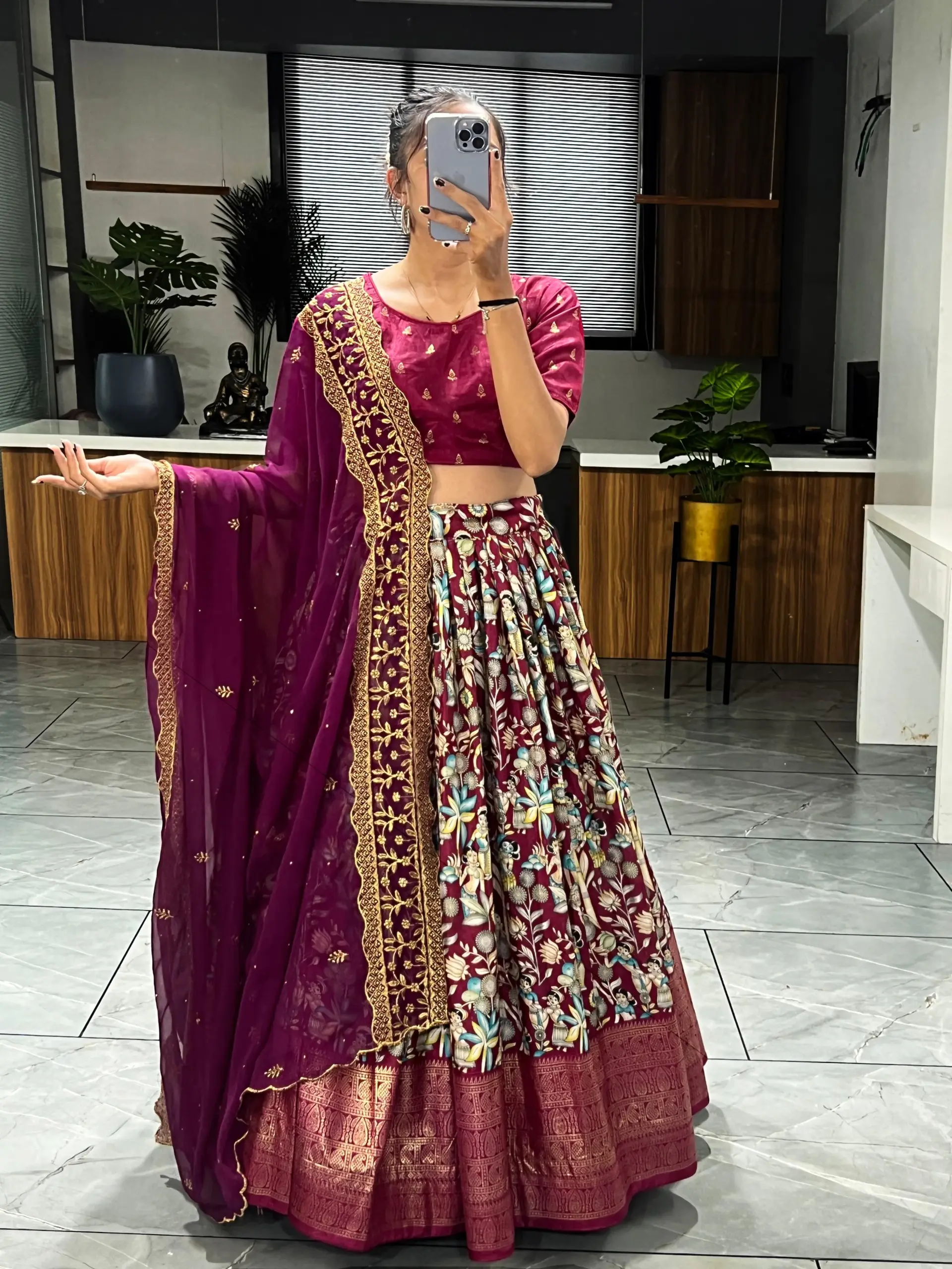 Kalamkari Lehenga Collection 2025