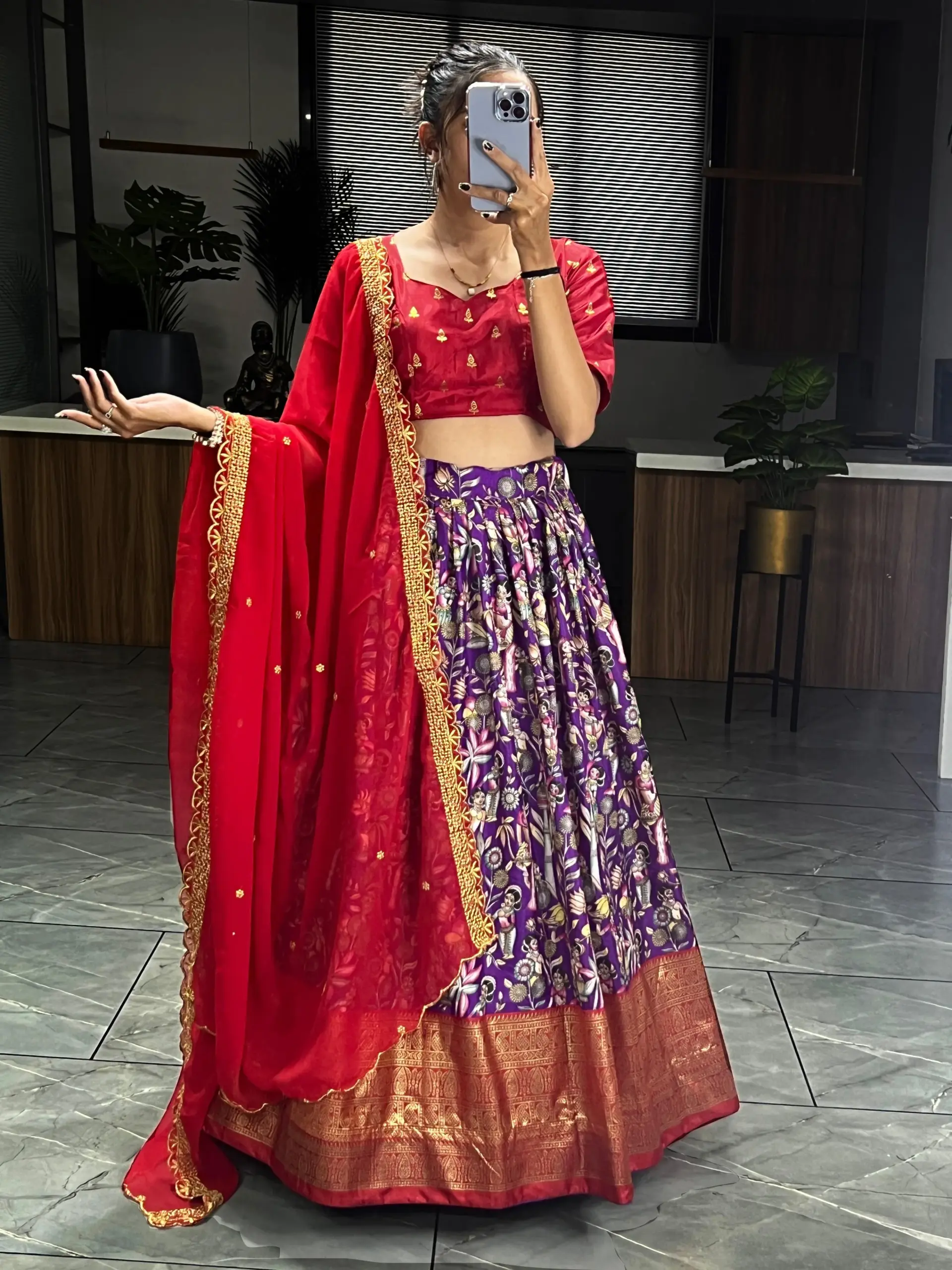Kalamkari Lehenga Collection 2025