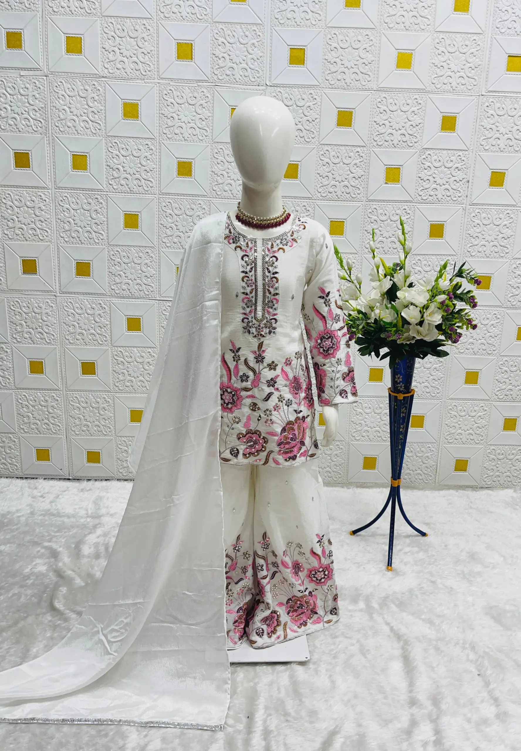 Kids Wear Sharara Salwar Suit
