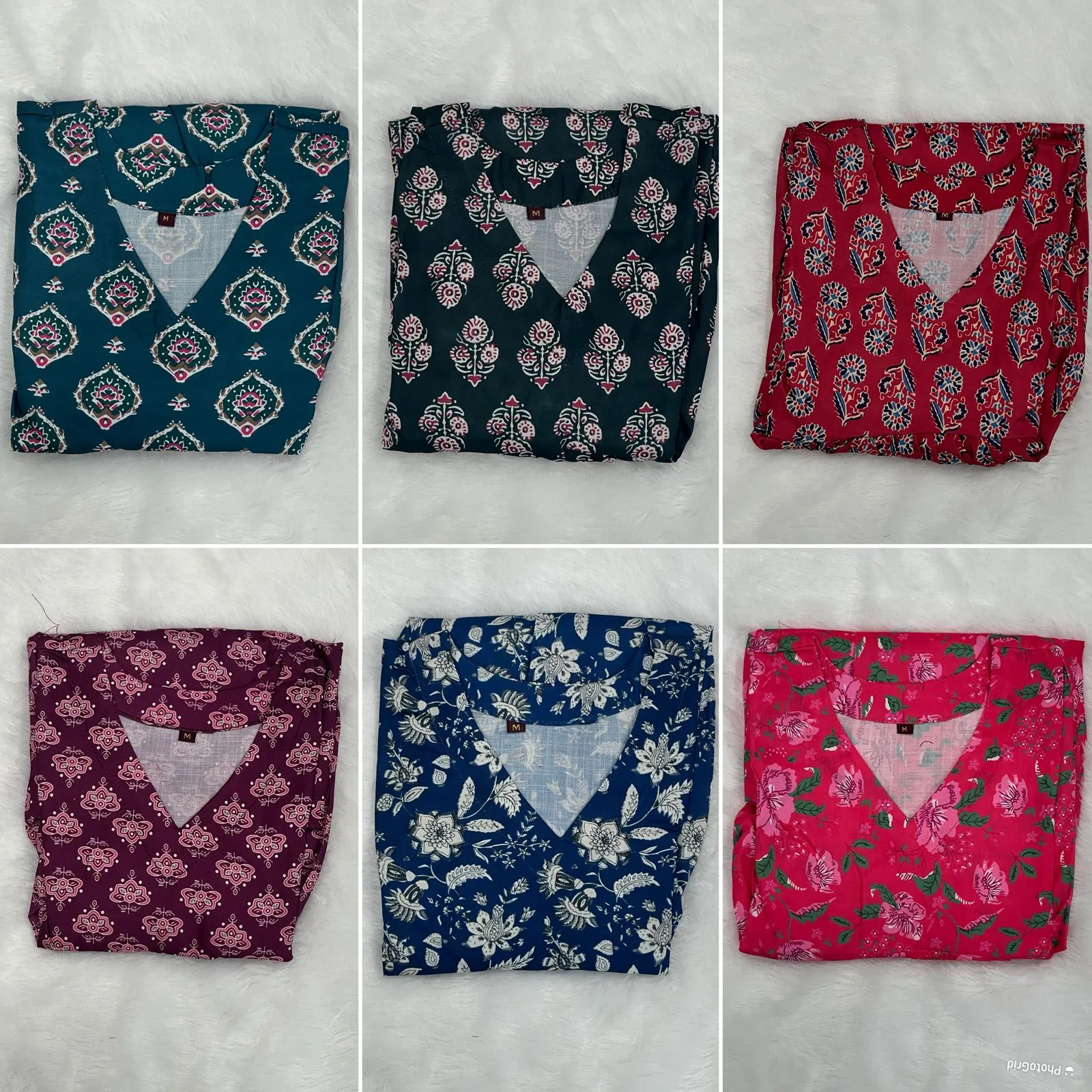 Office Wear Printed Short Tunic Tops