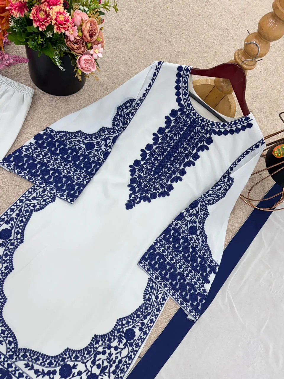 Pakistani Style Readymade Straight Suit