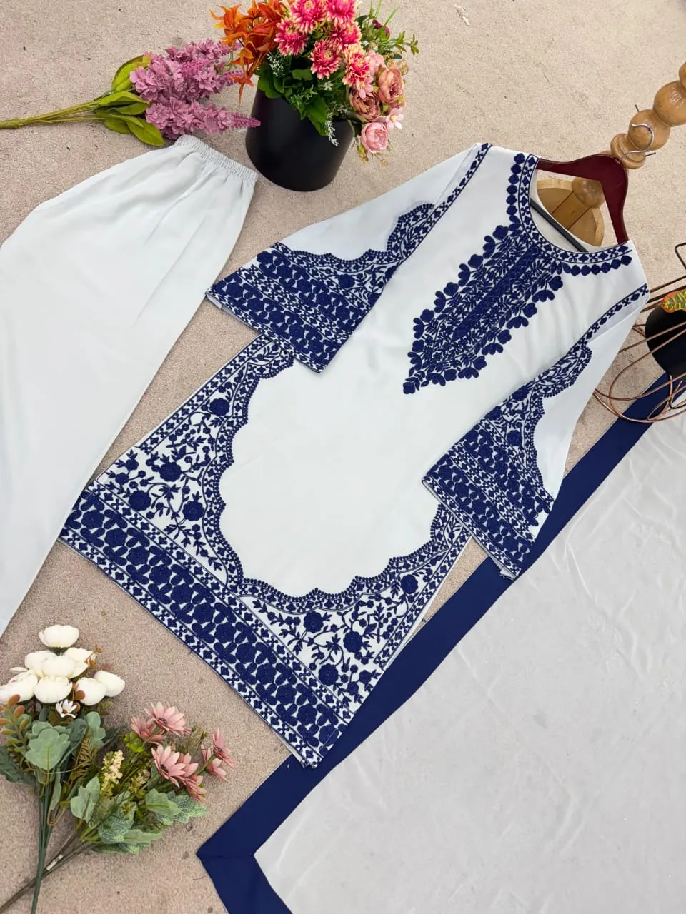 Pakistani Style Readymade Straight Suit