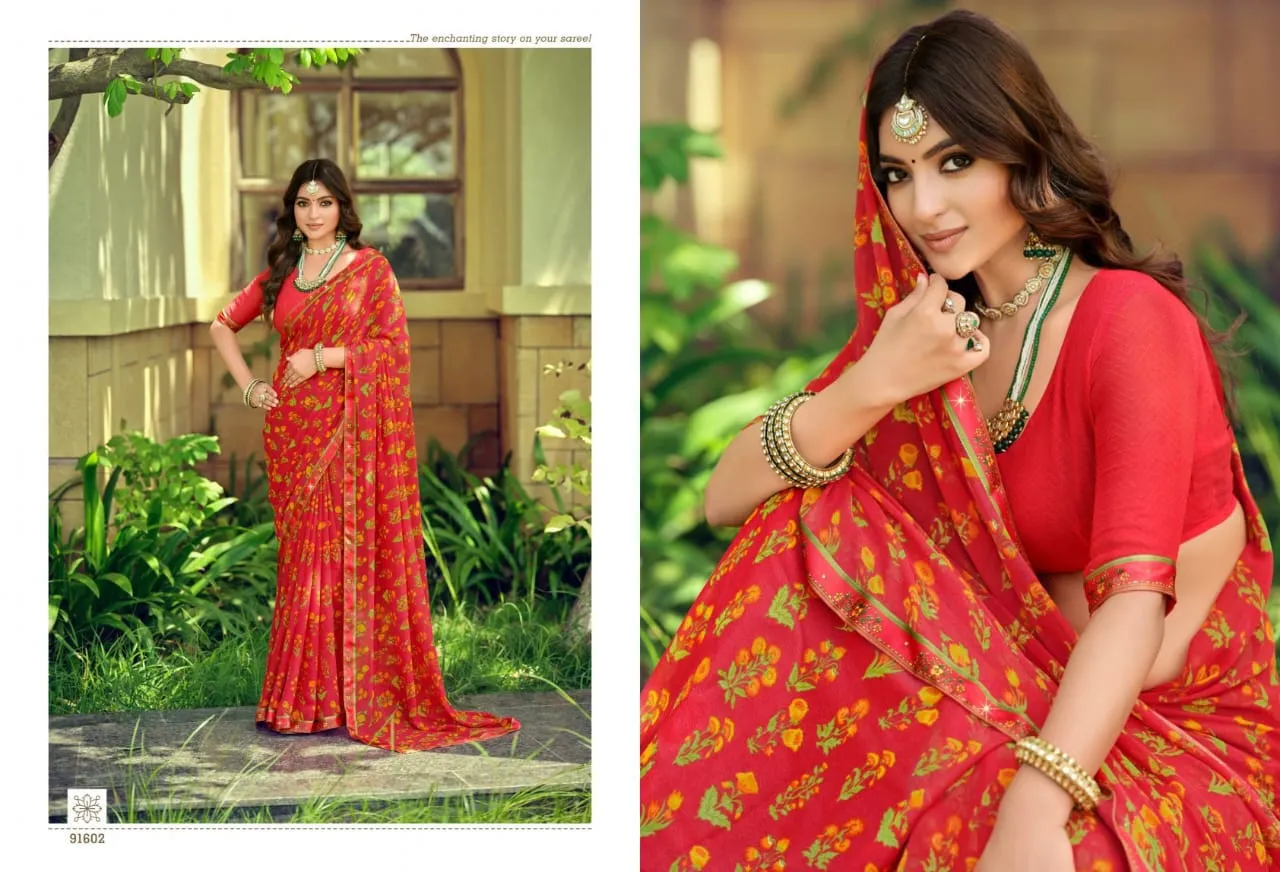 Premium Georgette Sarees