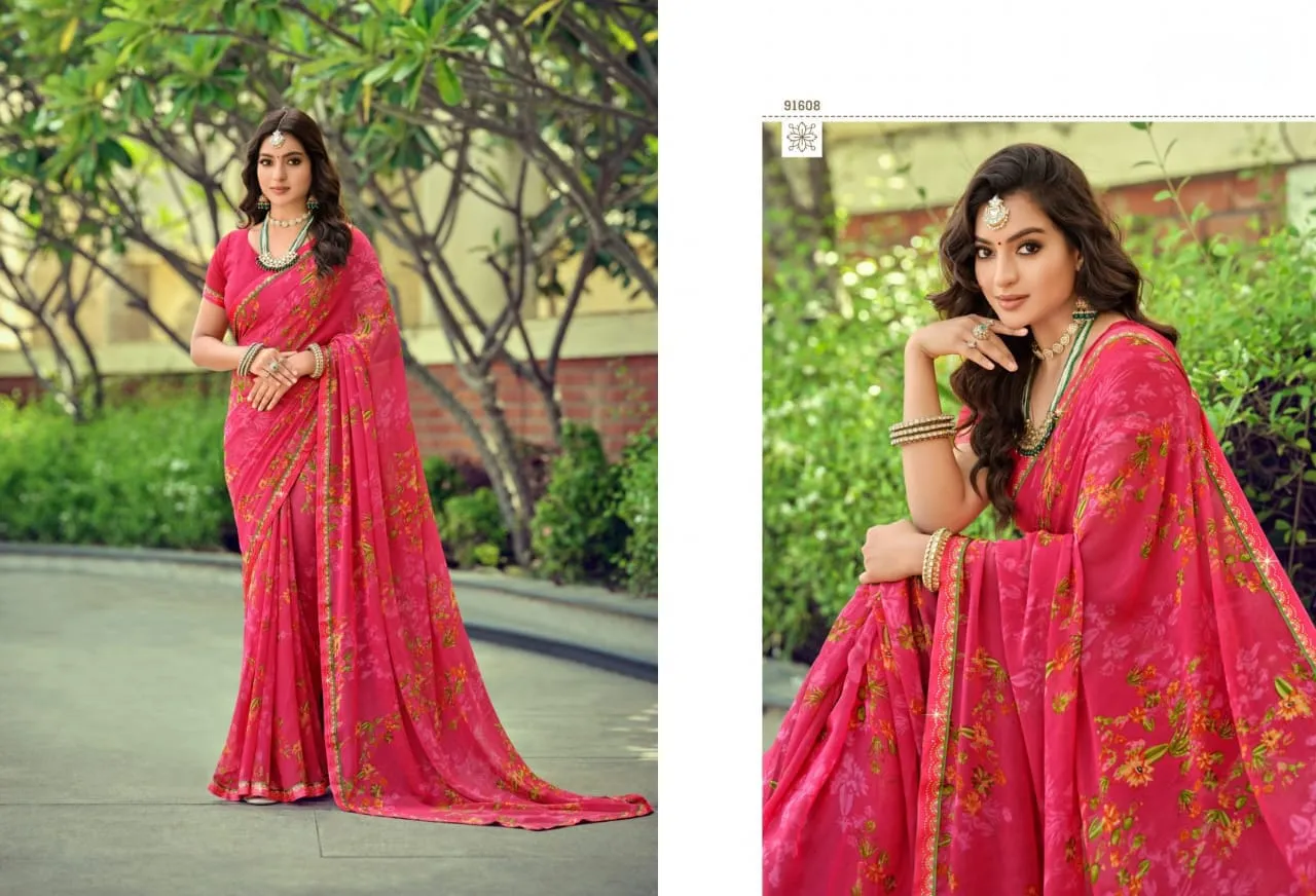 Premium Georgette Sarees